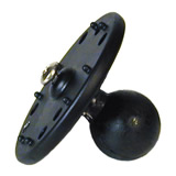 NPI RAM Lowrance Marine Cradle Plate 1 inch Ball