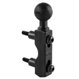 RAM Mount Motorcycle Handle Base with Single 1 inch Ball