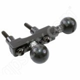 RAM Mount Motorcycle Handle Base with Dual 1 inch Ball RAM Mount Motorcycle Handle Base with Dual 1 inch Ball