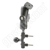 RAM Mount Cradle Plate Motorcycle Handle Mount Extra 1.0 Ball
