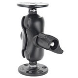 RAM Mount Dual Round Plate Short Mount 2.25 inch Ball RAM Mount Dual Round Plate Short Mount 2.25 inch Ball