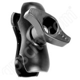 RAM Mount Double D-Socket Jam Nut Short Arm RAM-D-201U-C-MI1