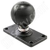 RAM Mount 2 x 4 inch Plate with 2.25 inch Ball