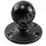 RAM Mount 3.68 inch dia Plate Reinforced Post with 2.25 inch Ball RAM Mount 3.68 inch dia Plate Reinforced Post with 2.25 inch Ball