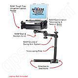 RAM Mount Dodge Vehicle Laptop Mount RAM-VB-105-SW1 RAM Mount Dodge Vehicle Laptop Mount RAM-VB-105-SW1