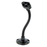 RAM Mount Round Plate Base with Flex Arm and Diamond Plate