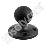 RAM Mount Plastic Round Base with 1.5 inch Ball