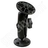 RAM Mount Plastic Dual Round Plate Assembly RAM Mount Plastic Dual Round Plate Assembly