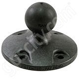RAM Mount Plastic Round Base with 1 inch Ball RAM Mount Plastic Round Base with 1 inch Ball