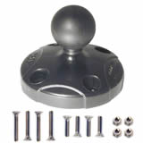 RAM Mount Plastic Universal Hardware and Round Plate Cradle