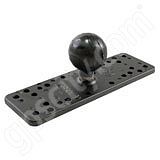 RAM Mount Electronics Plate on 1.5 inch Ball RAM-111BU