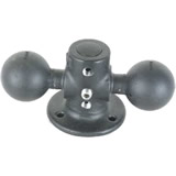 RAM Mount Dual 1.5 inch Ball Round Plate and 0.5 NPT Hole