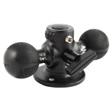 RAM Mount Round Plate with Double 1.5 inch Ball