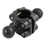RAM Mount Dual Ball Rail Clamp Base US Army C-Ball RAM-219-US1U