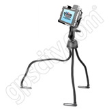 RAM Mount Itronix Duo Touch Tablet Cradle on Flex Arm Floor Mount