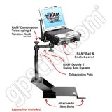 RAM Mount Ford Vehicle Panasonic Mount RAM-VB-110-PAN1