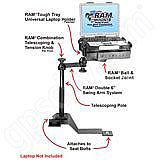 RAM Mount Chevrolet GMC Laptop Vehicle Mount RAM-VB-114-SW1
