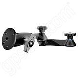 RAM Mount Double Swing Arm with D-Ball Plate RAM-VB-D-110-1U