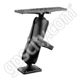 RAM Mount Plastic Large Plate Screw Down Mount 1.5 inch Ball