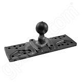 RAM Mount Plastic Marine 6.25 x 2 inch Plate on 1.0 inch Ball