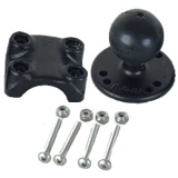 RAM Mount Half Rail Mount Clamp Base with 1.5 inch Ball RAM Mount Half Rail Mount Clamp Base with 1.5 inch Ball