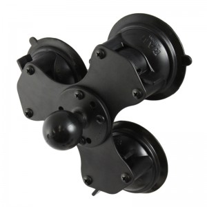 RAM Mount Triple Suction Base Steel on C-Ball RAM-224-3U
