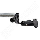 RAM Mount Yoke Clamp Mount with AMPS Round Plate End