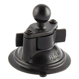 RAM Mount Locking Suction Cup with 1.0 inch Ball Metal Plate RAM Mount Locking Suction Cup with 1.0 inch Ball Metal Plate