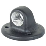 RAM Mount Round Plate Base with 0 deg 0.5 inch NPT Thread