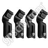 RAM Mount 4 Pack Curved Side Leg Keepers for RAM Laptop Tray