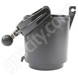 RAM Mount Self Leveling Cup Holder No Foam RAM-B-132B-WH1U RAM Mount Self Leveling Cup Holder No Foam RAM-B-132B-WH1U