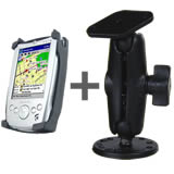 RAM Mount Dell Axim X5 PDA Screw Down Plate Mount