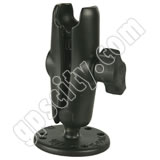RAM Mount Open 1 inch Socket End Screw Down Plate Mount