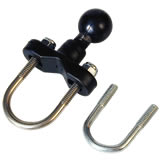 RAM Mount Large Zinc and Steel U-Bolt Base with 1 inch Ball RAM Mount Large Zinc and Steel U-Bolt Base with 1 inch Ball