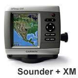 Garmin GPSMAP 430sx Sounder with Dual Beam Transducer and GXM 31 Garmin GPSMAP 430sx Sounder with Dual Beam Transducer and GXM 31