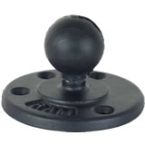 RAM Mount Round 3.68 inch dia Plate with 1.5 inch Ball