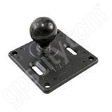 RAM Mount Square 75mm VESA Monitor Plate with 1.5 inch Ball RAM Mount Square 75mm VESA Monitor Plate with 1.5 inch Ball