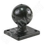 RAM Mount Rectangular AMPS Plate with 1.5 inch Ball