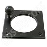 RAM Mount Garmin Marine GPS Back Plate Holder with 1 inch Ball
