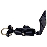 RAM Mount Steel U-Bolt Rail Base with Extension Plate Assembly