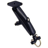 RAM Mount Steel U-Bolt Rail Base with Long Arm Diamond Assembly RAM Mount Steel U-Bolt Rail Base with Long Arm Diamond Assembly