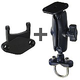 RAM Mount Garmin Cradle Connector Stainless Steel U-Bolt Mount