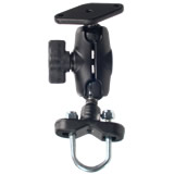 RAM Mount Zinc U-Bolt Rail Base with Short Arm Diamond Assembly RAM Mount Zinc U-Bolt Rail Base with Short Arm Diamond Assembly