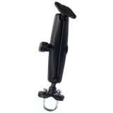 RAM Mount Zinc U-Bolt Rail Base with Long Arm Diamond Assembly RAM Mount Zinc U-Bolt Rail Base with Long Arm Diamond Assembly