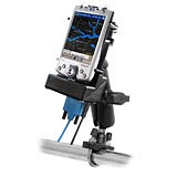 RAM Mount Compaq iPaq Powered PDA Zinc U-Bolt Rail Mount