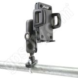 RAM Mount Universal Large Cradle Zinc U-Bolt Rail Mount RAM Mount Universal Large Cradle Zinc U-Bolt Rail Mount