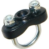 RAM Mount 0.25in NPT Thread with Zinc U-Bolt Rail Base