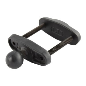 RAM Mount Square 1.7 inch Rail Clamp Base with 1 inch Ball