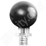 RAM Mount M10 x 1.5 Pitch Male Thread on 1 inch Ball RAM Mount M10 x 1.5 Pitch Male Thread on 1 inch Ball