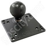 RAM Mount VESA Plate Reinforced Post D-Ball RAM-D-246U-IN1 RAM Mount VESA Plate Reinforced Post D-Ball RAM-D-246U-IN1